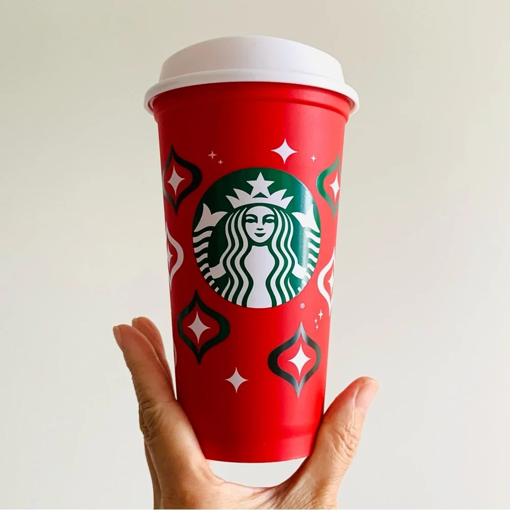 Starbucks 2023 Red Cup Day 16 Reusable Holiday Cup Limited Edition NEW Christmas